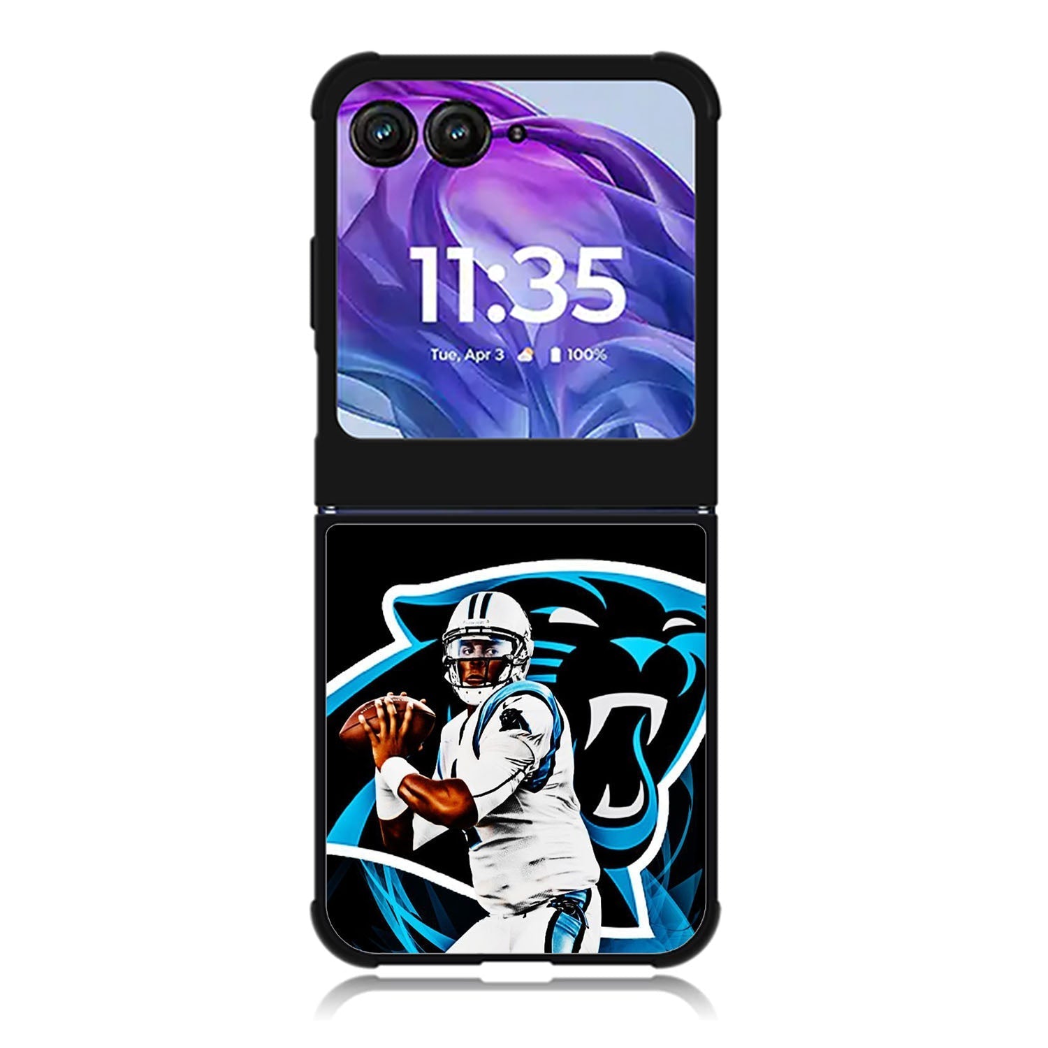 Cam Newton Panthers Motorola Moto Razr 2024 , Moto Razr 50 Case FE0355