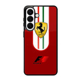 Ferrari Red F1 X4918 Samsung Galaxy S26 Plus Case