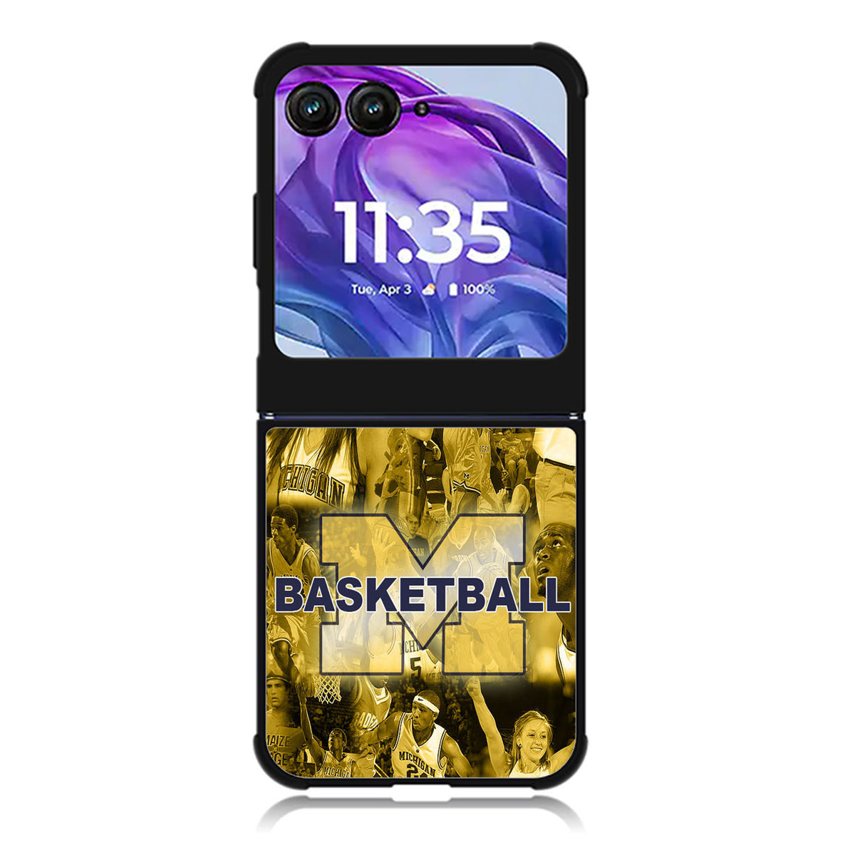 Michigan Wolverines Motorola Moto Razr Plus 2025/2024 Case, Moto Razr 50 Ultra 5G BC0382