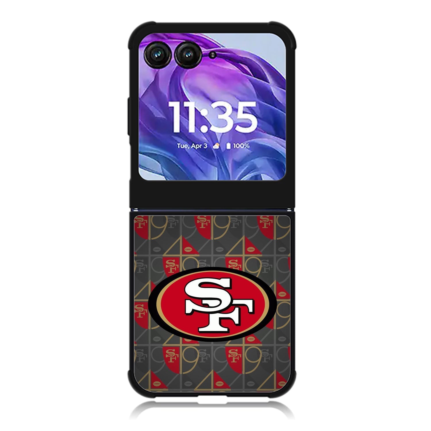 San Francisco 49ers Logo Motorola Moto Razr 2024 , Moto Razr 50 Case FE0397