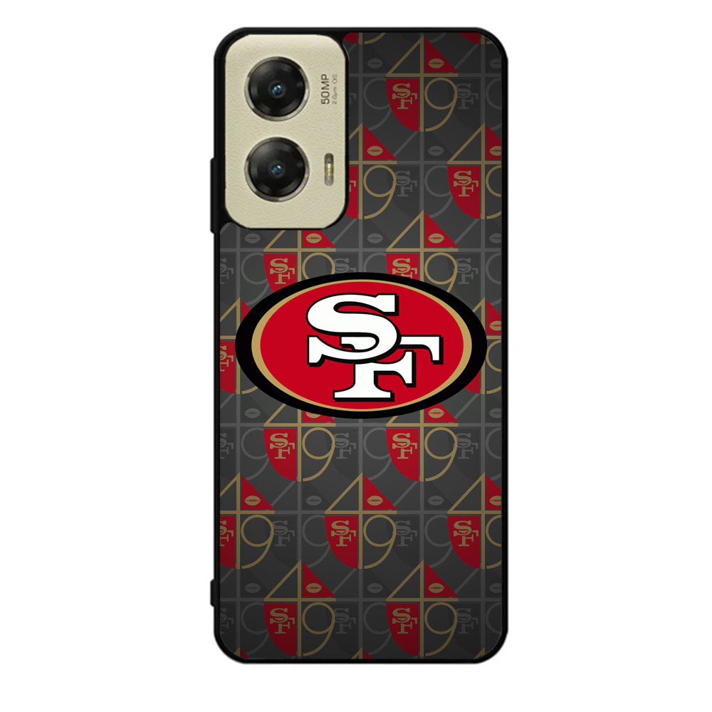San Francisco 49ers Logo Case Motorola Moto G Stylus 2024 5G BC0397