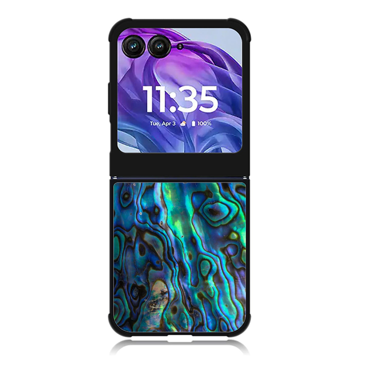 Abalone Motorola Moto Razr 2024 , Moto Razr 50 Case FE0347