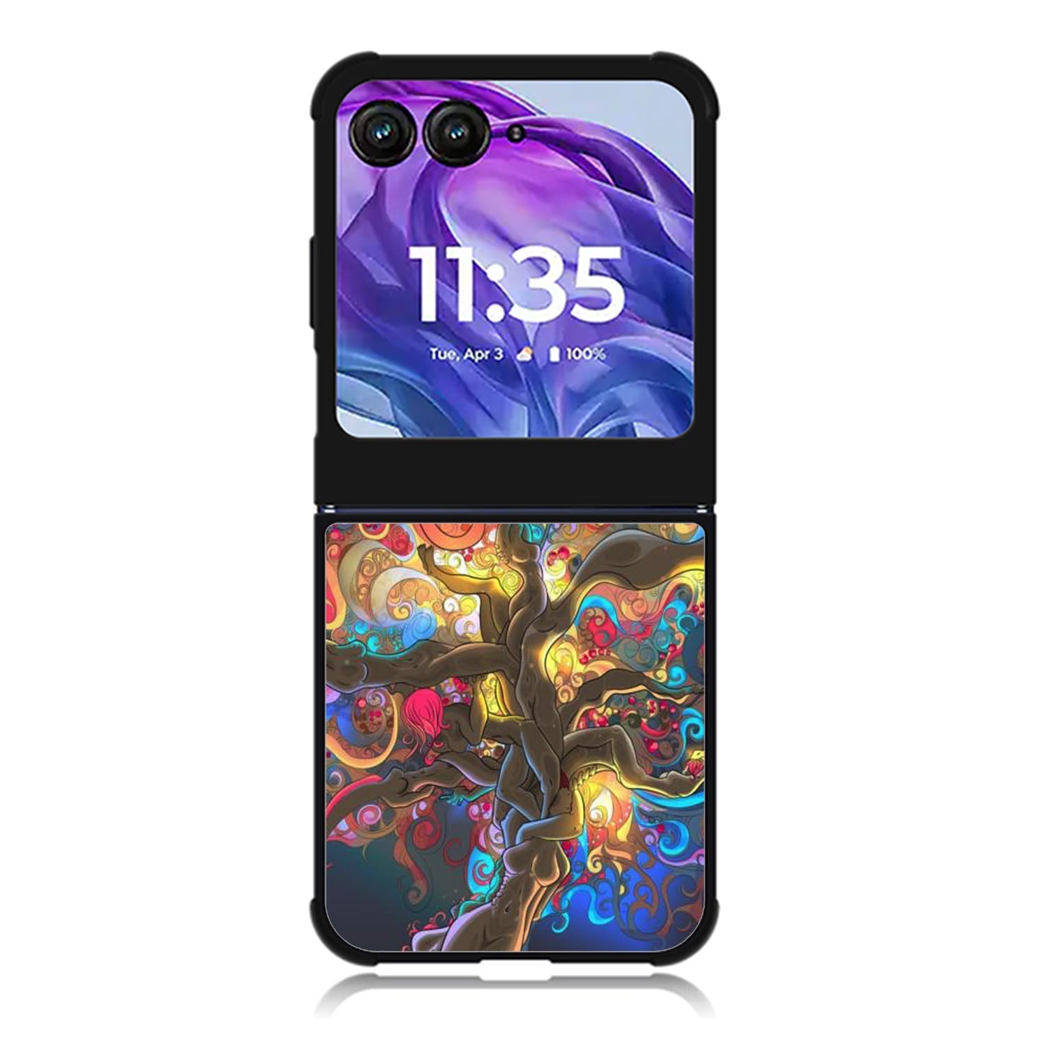 Artistic Psychedelic Womens Tree Motorola Moto Razr 2024 , Moto Razr 50 Case FE0350