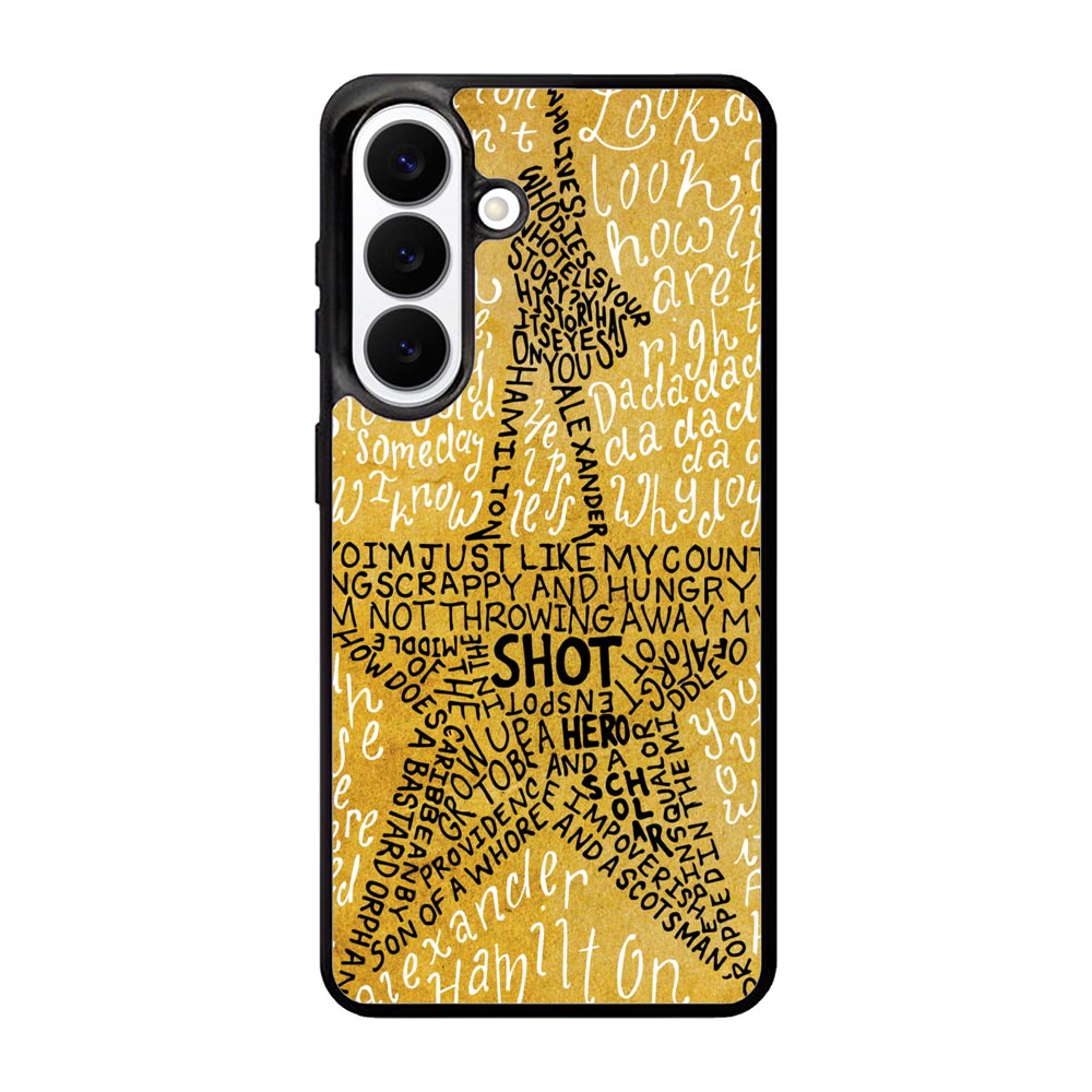 Hamilton Musical Lyrics X4979 Samsung Galaxy S26 Case