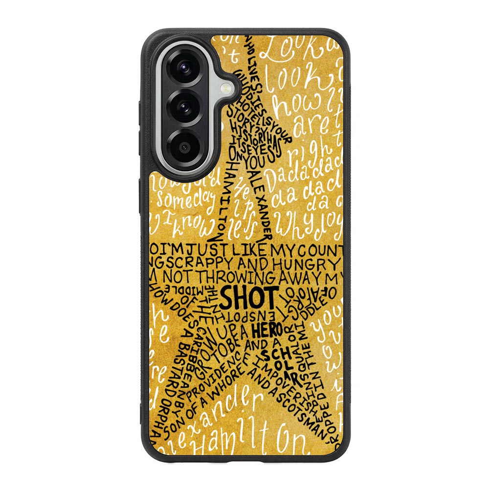 Hamilton Musical Lyrics X4979 Samsung Galaxy A57 Case