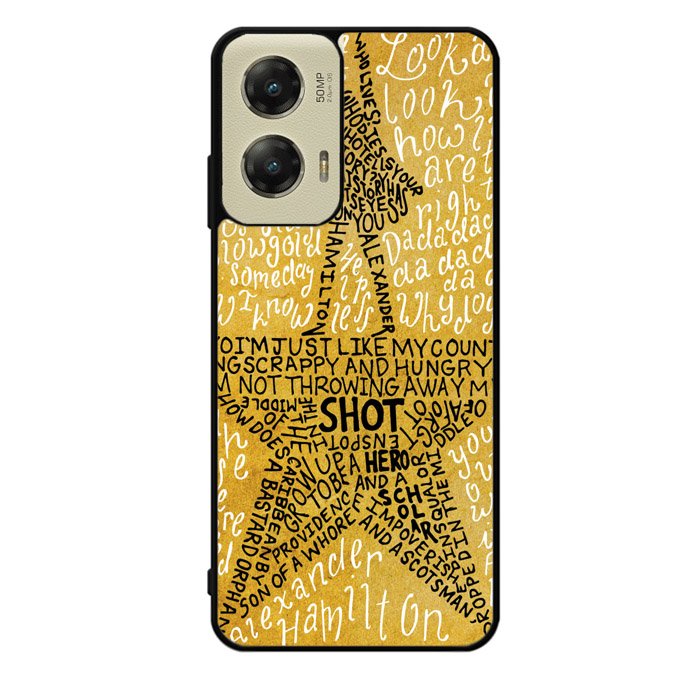 Hamilton Musical Lyrics X4979 Motorola Moto G Stylus 5G 2024 Case