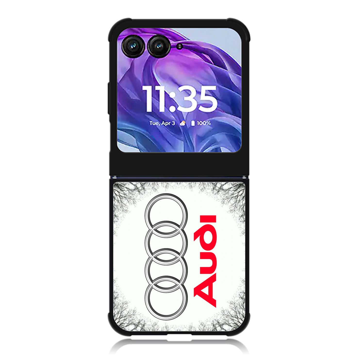 Audi Logo Motorola Moto Razr 2024 , Moto Razr 50 Case FE0408