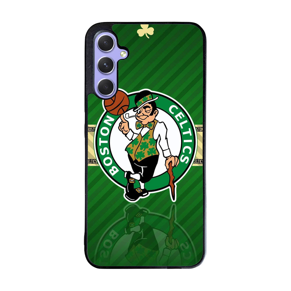 Boston Celtics logo Case Samsung Galaxy A35 5G BC0353