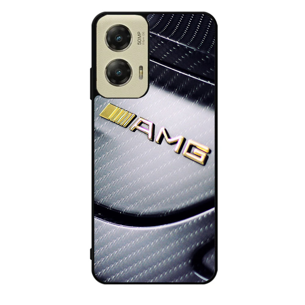 Mercedes AMG Gold Logo Case Motorola Moto G Stylus 2024 5G BC0462