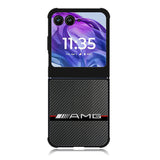 Mercedes Benz AMG Carbon Fiber Motorola Moto Razr 2024 , Moto Razr 50 Case FE0463