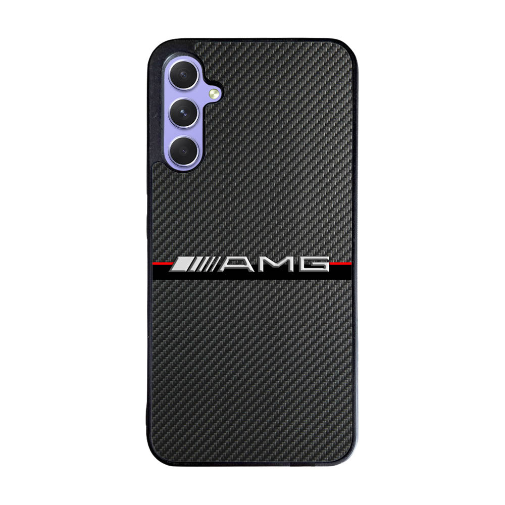 Mercedes Benz AMG Carbon Fiber Case Samsung Galaxy A55 5G BC0463