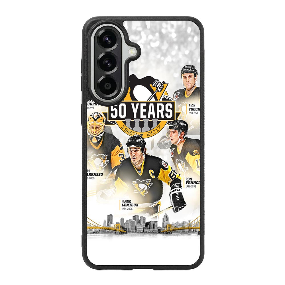 pittsburgh penguins anniversary Samsung Galaxy A57 Case BC0391