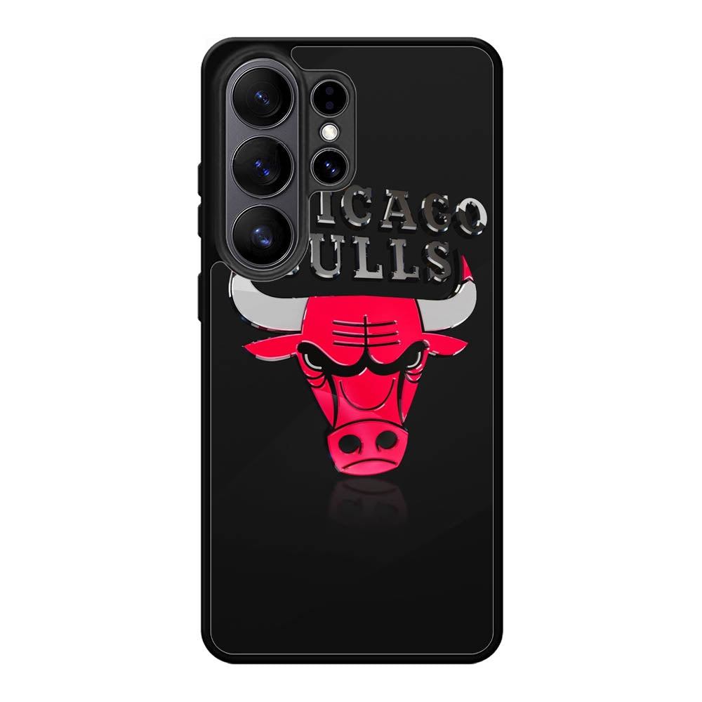 Shiny Chicago Bulls Samsung Galaxy S26 Ultra Case BC0400