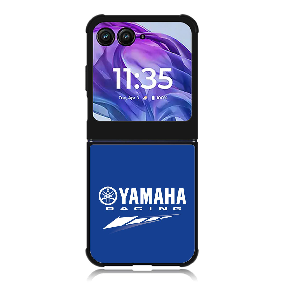 Yamaha Racing Stripes Motorola Moto Razr 2024 , Moto Razr 50 Case FE0445