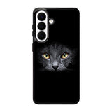 Black Cat Face Samsung Galaxy S26 Plus Case BC0410