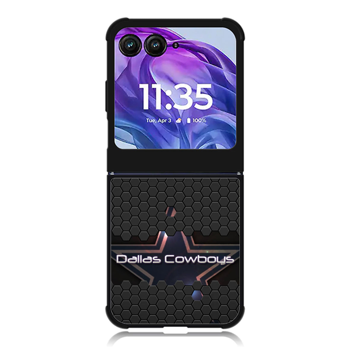 dallas cowboys black star Motorola Moto Razr 2024 , Moto Razr 50 Case FE0416