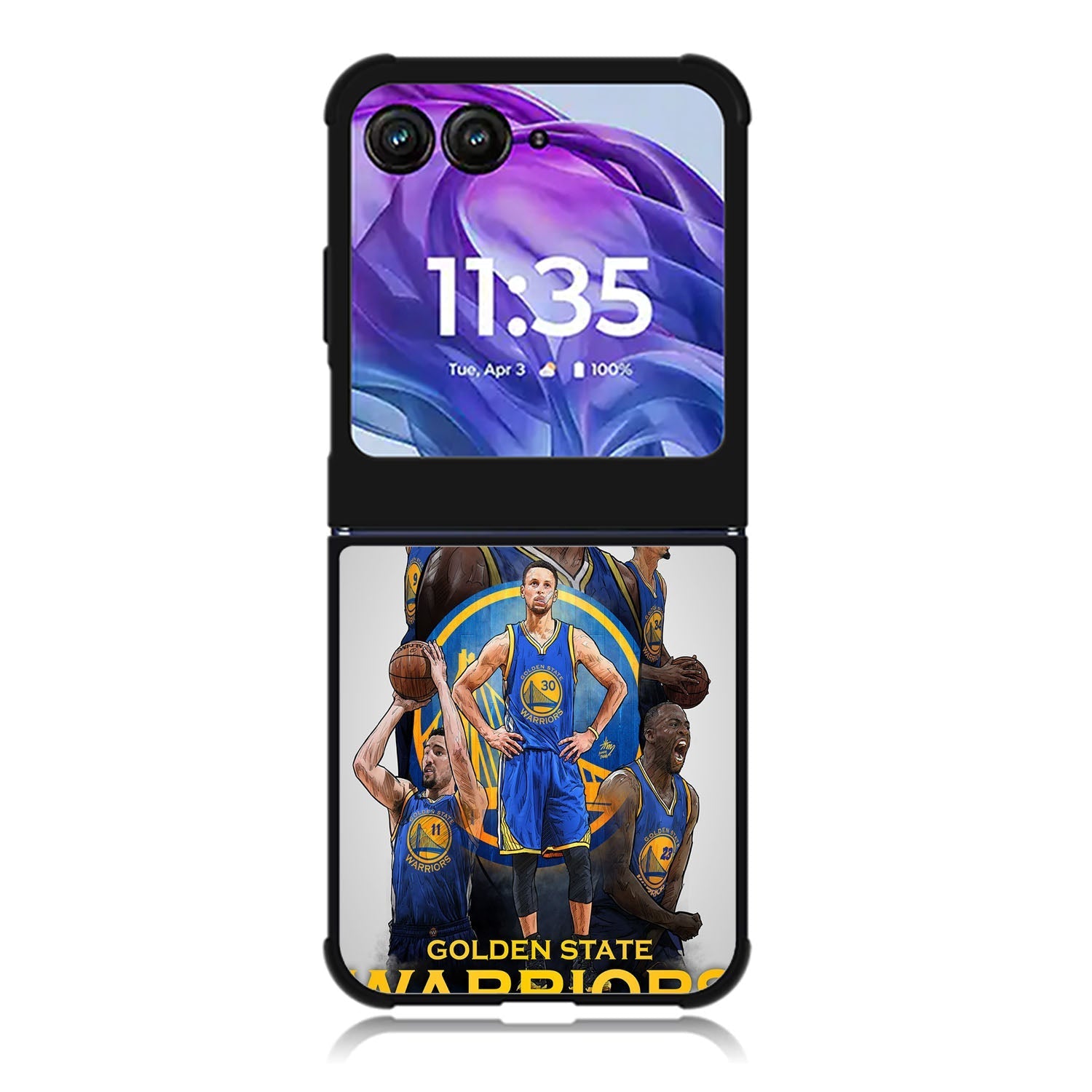golden state warriors lock screen Motorola Moto Razr 2024 , Moto Razr 50 Case FE0423