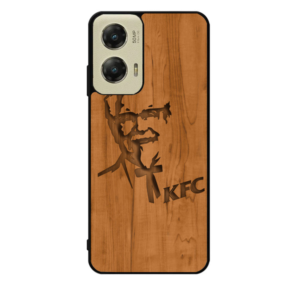 KFC Logo Wood Case Motorola Moto G Stylus 2024 5G BC0452