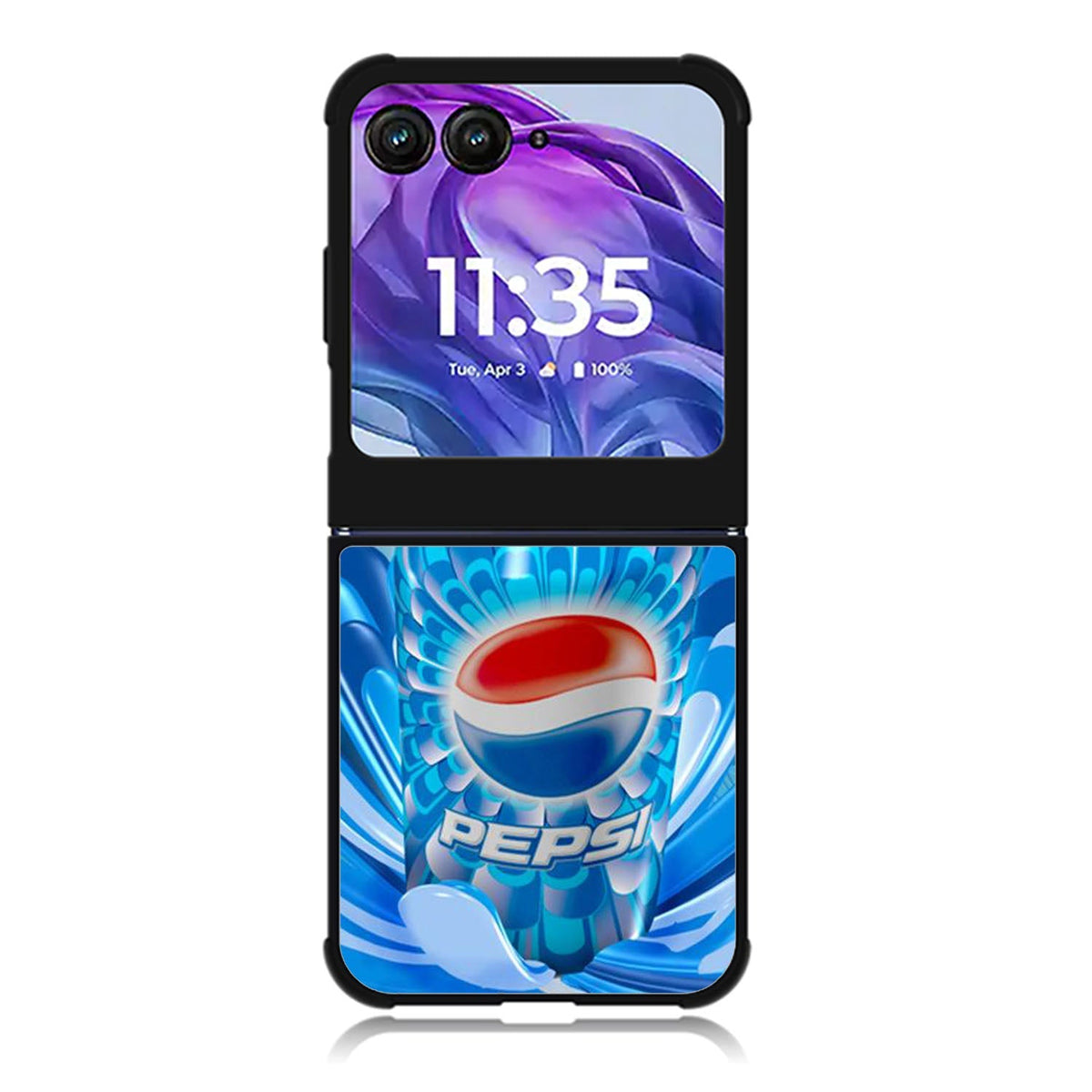 Pepsi Splash Wallpaper Motorola Moto Razr 2024 , Moto Razr 50 Case FE0434