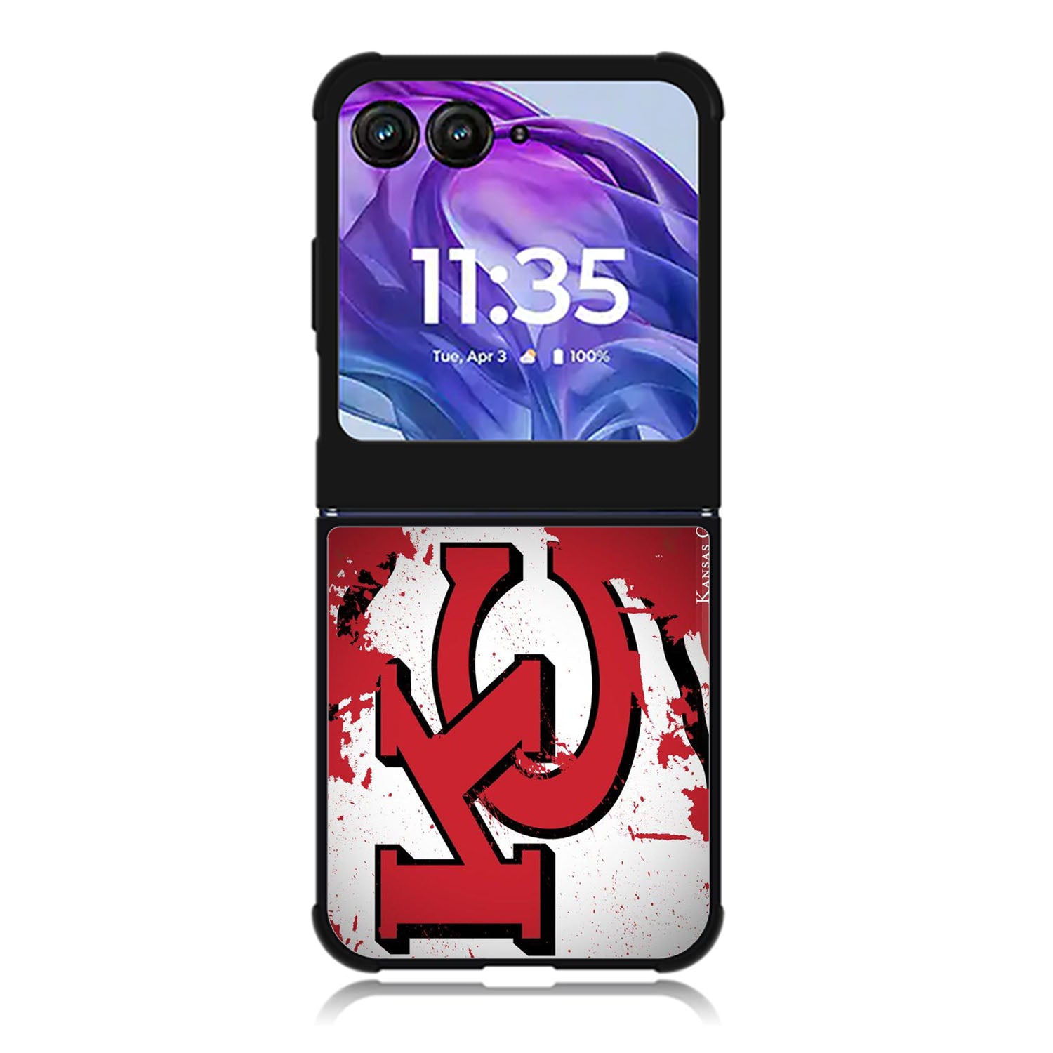 Kansas City Chiefs Motorola Moto Razr Plus 2025/2024 Case, Moto Razr 50 Ultra 5G BC0497