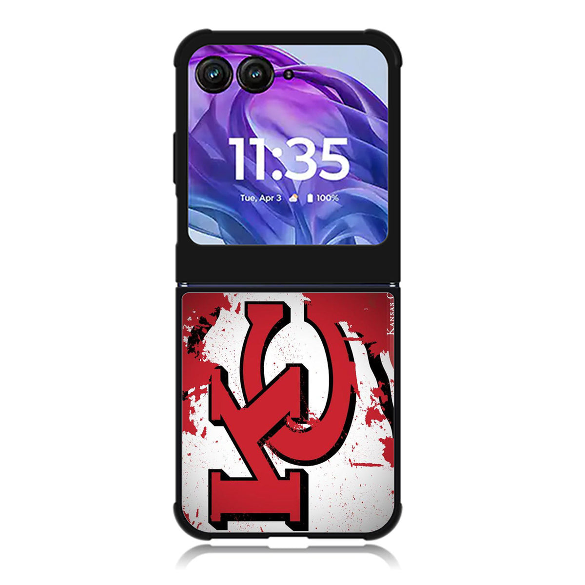 Kansas City Chiefs Motorola Moto Razr Plus 2025/2024 Case, Moto Razr 50 Ultra 5G BC0497