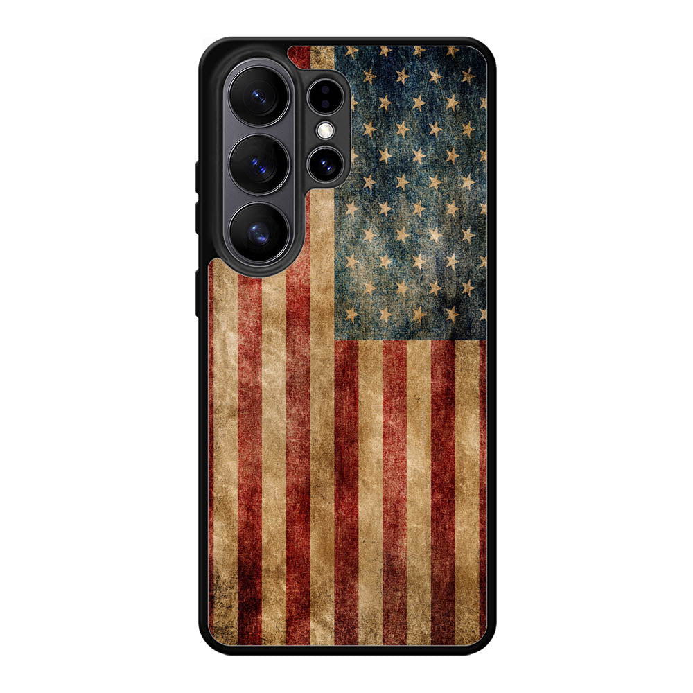 Vintage American Flag Samsung Galaxy S26 Ultra Case BC0504