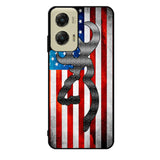 Camo American Flag Case Motorola Moto G Stylus 2024 5G BC0475
