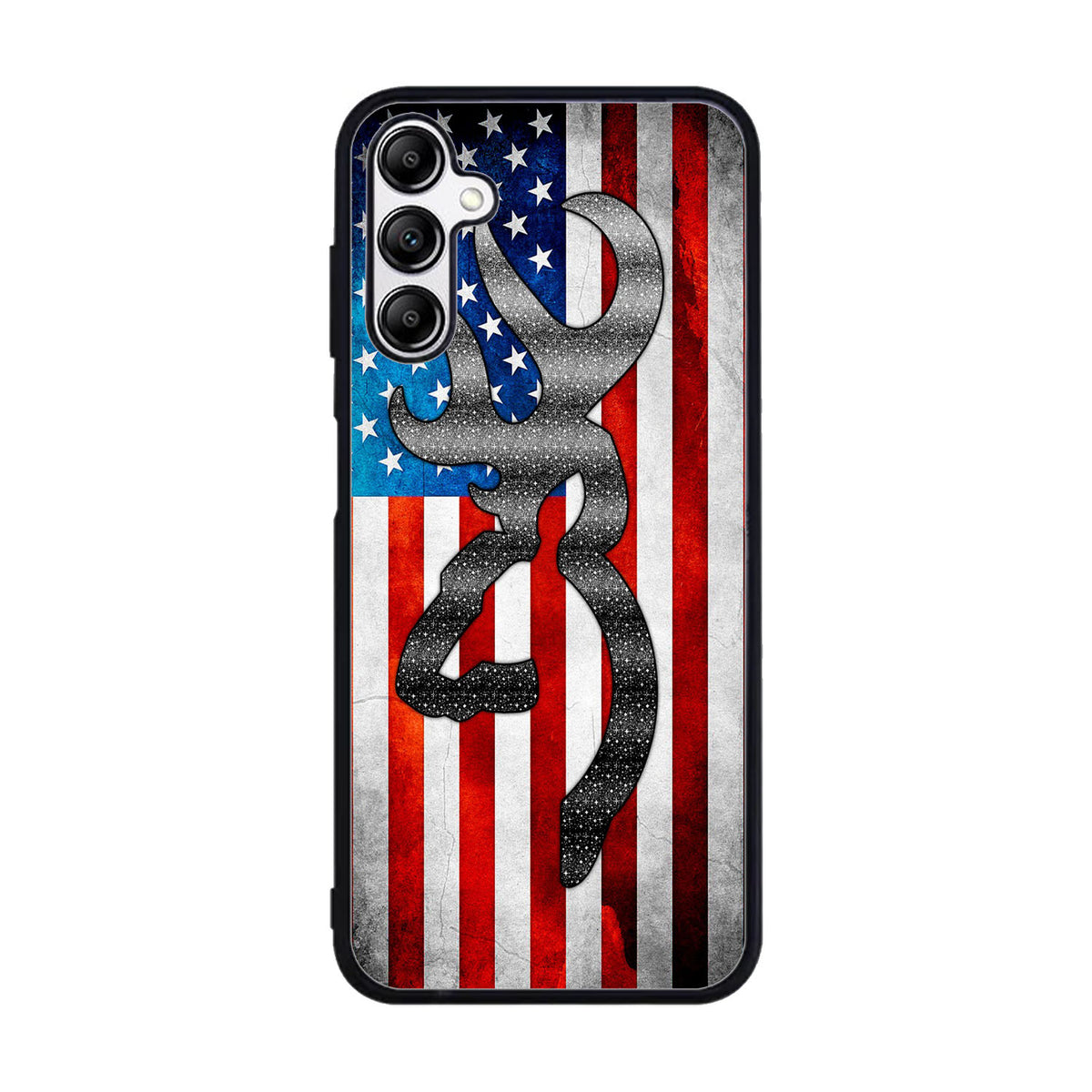 Camo American Flag Case Samsung Galaxy A15 BC0475