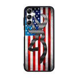 Camo American Flag Case Samsung Galaxy A15 BC0475