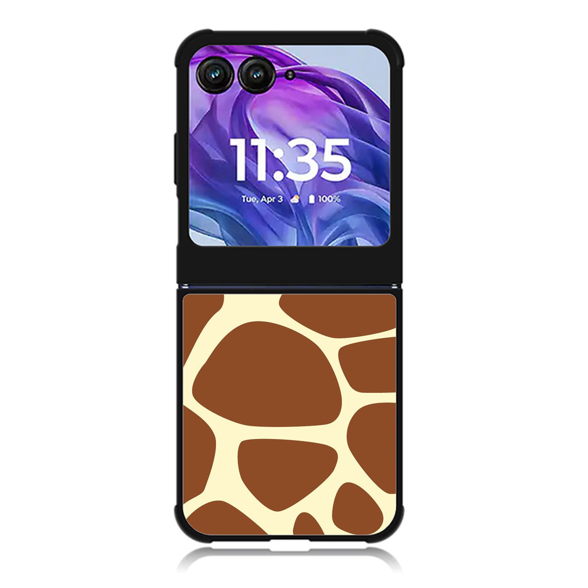 Giraffe Pattern Motorola Moto Razr 2024 , Moto Razr 50 Case FE0493