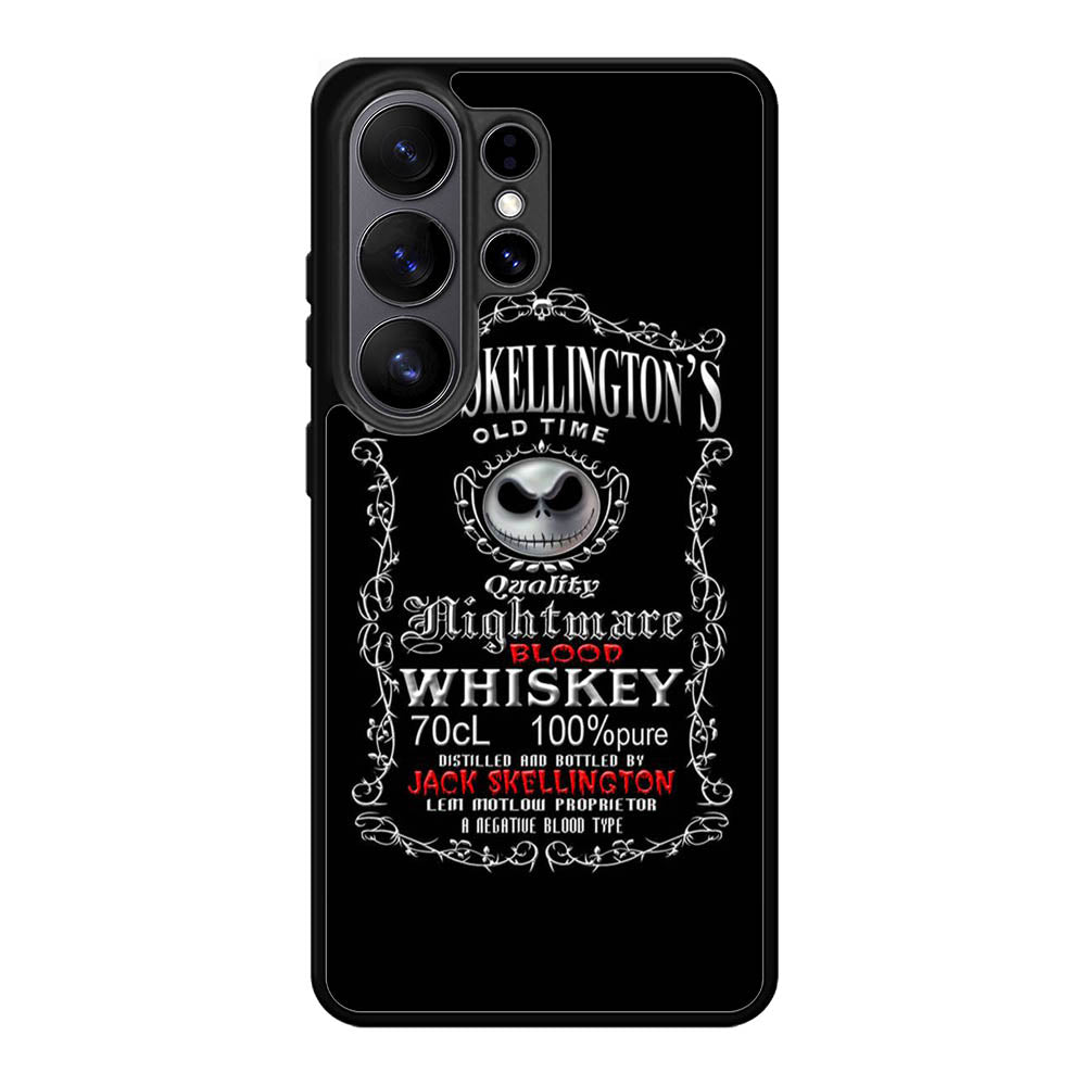 Jack Skellington Blood Whiskey Samsung Galaxy S26 Ultra Case BC0507