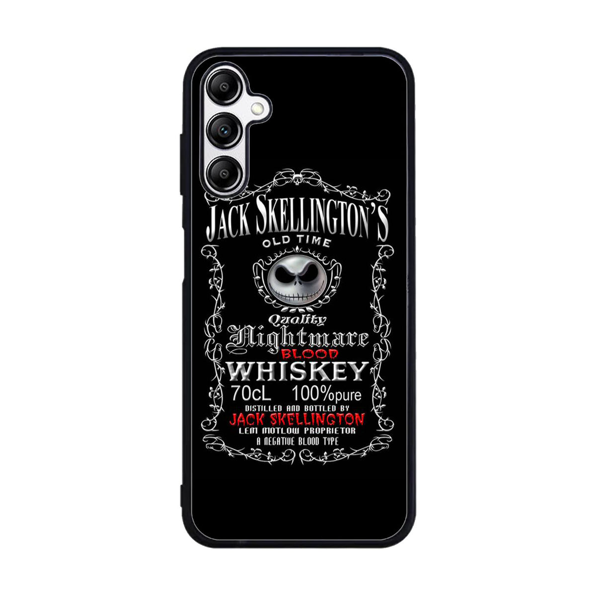 Jack Skellington Blood Whiskey Case Samsung Galaxy A15 BC0507