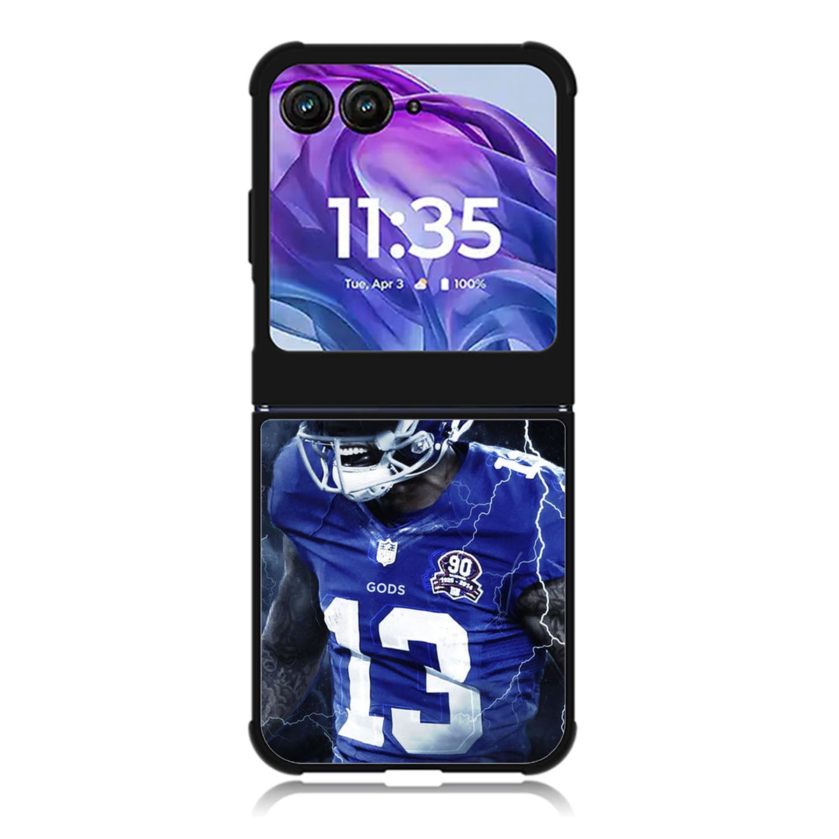 Odell Beckham Jr New York Giants Motorola Moto Razr 2024 , Moto Razr 50 Case FE0523