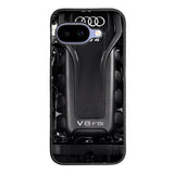 Audi RS 4 engine Case Google Pixel 9A BC0473