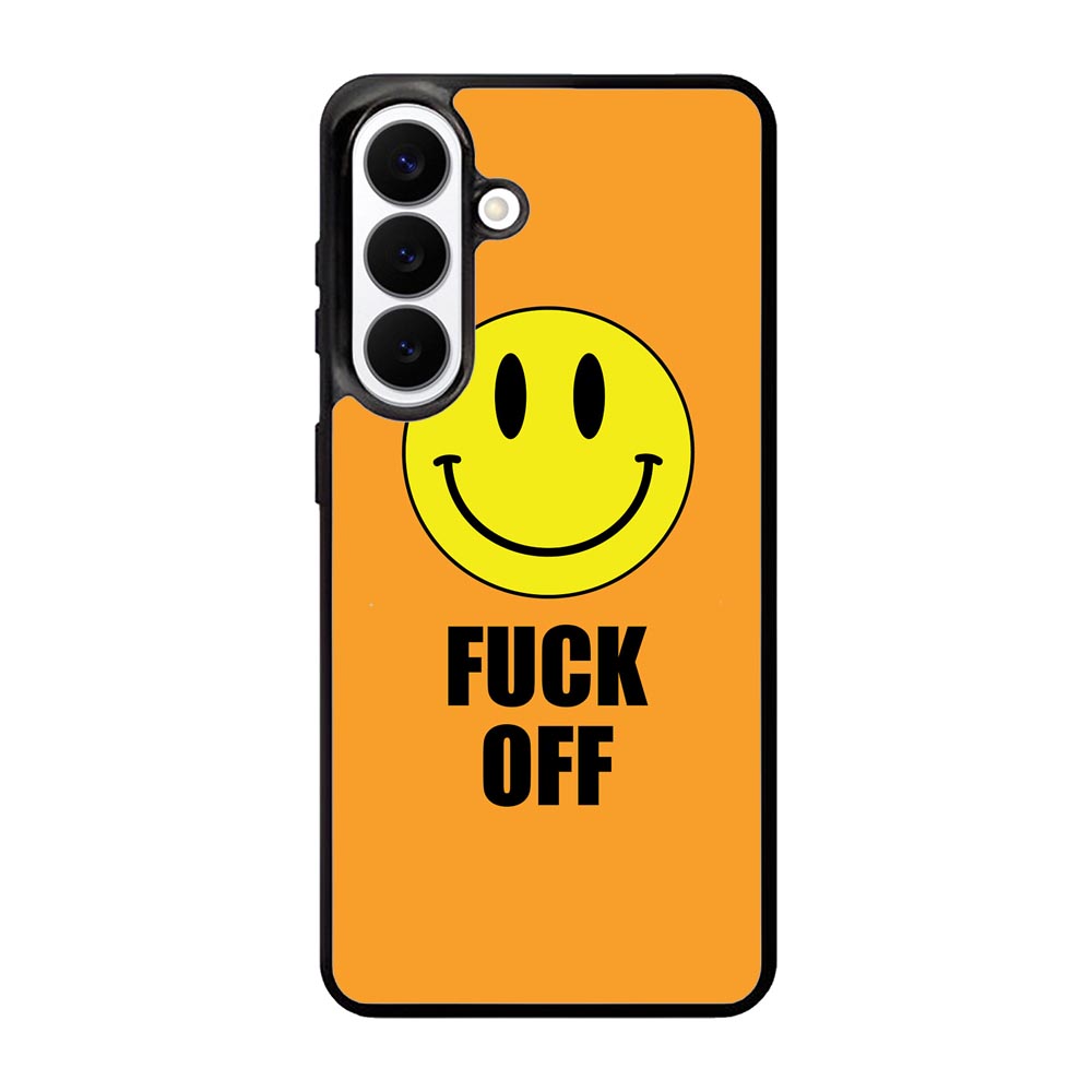 Fuck Off Smiley Samsung Galaxy S26 Plus Case BC0489