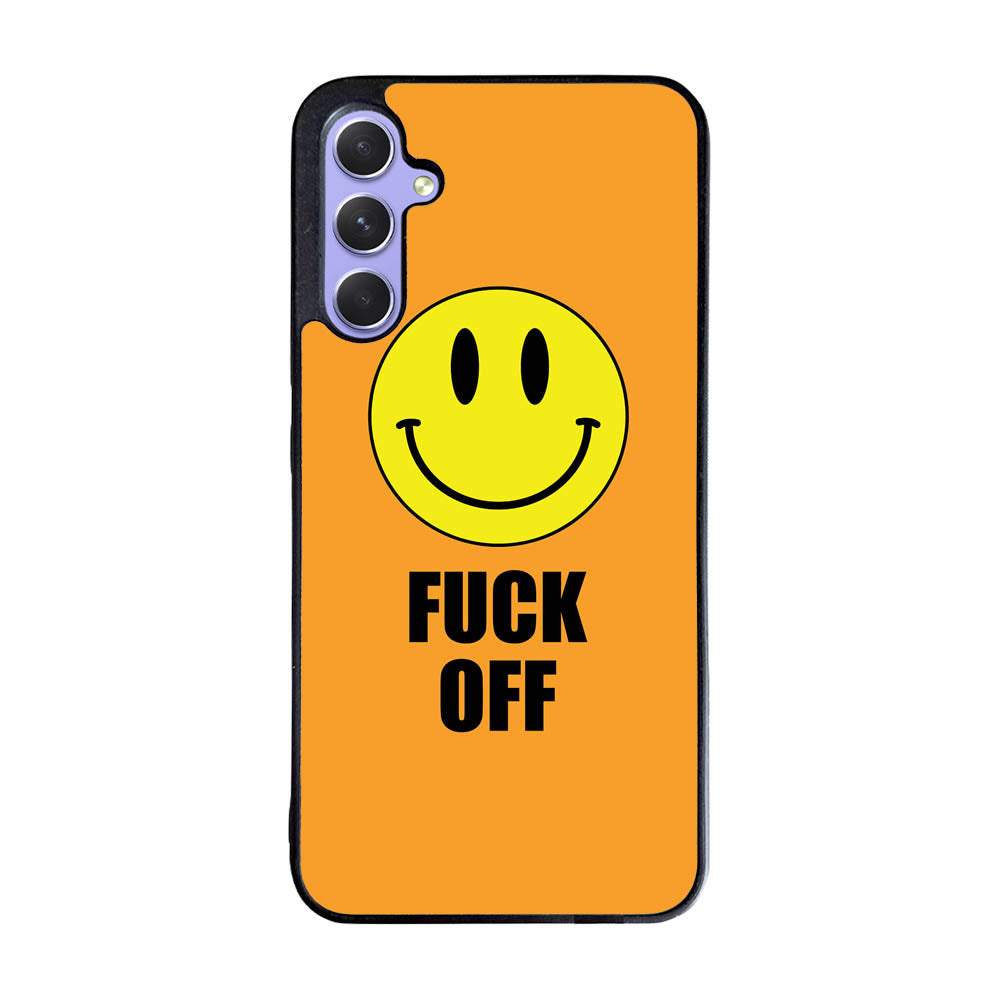 Fuck Off Smiley Case Samsung Galaxy A35 5G BC0489