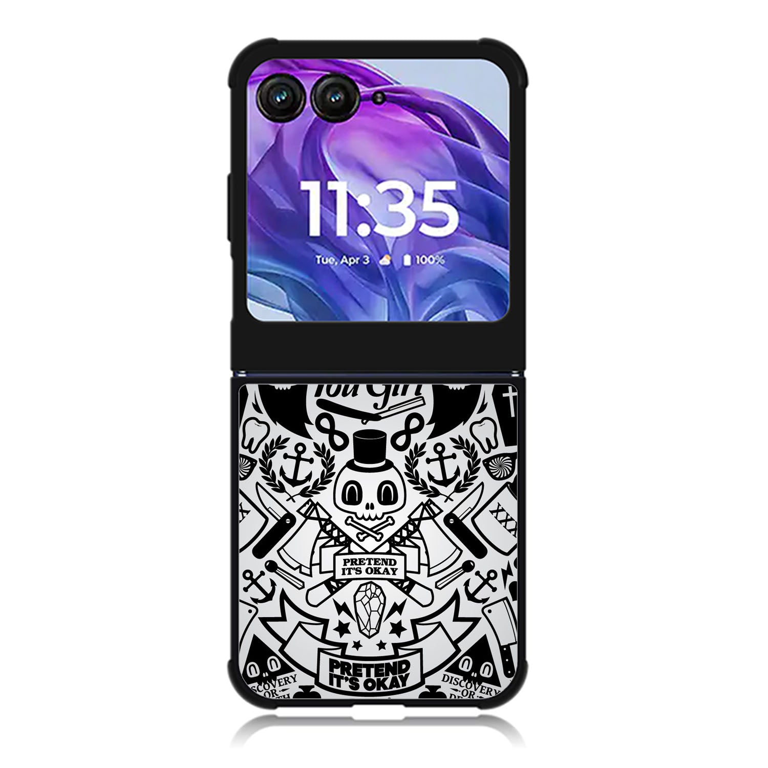 Pretend Its Okay Motorola Moto Razr 2024 , Moto Razr 50 Case FE0502