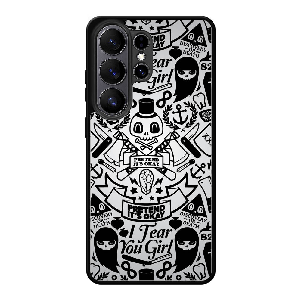 Pretend Its Okay Samsung Galaxy S26 Ultra Case BC0502