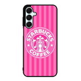 Starbucks Pink Stripes X5719 Samsung Galaxy A15 5G Case