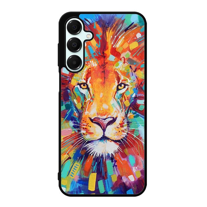 Abstract Lion X5731 Samsung Galaxy A35 5G Case