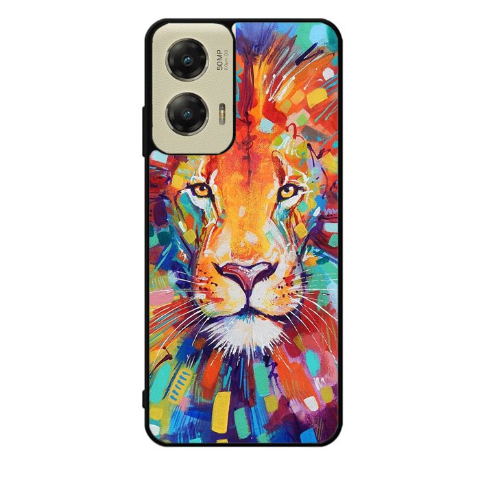 Abstract Lion X5731 Motorola Moto G Stylus 5G 2024 Case