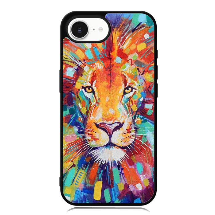 Abstract Lion X5731 iPhone 16e Case