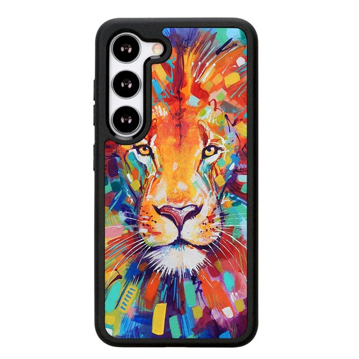 Abstract Lion X5731 Samsung Galaxy S24 Plus 5G , Samsung Galaxy S24+ 5G Case