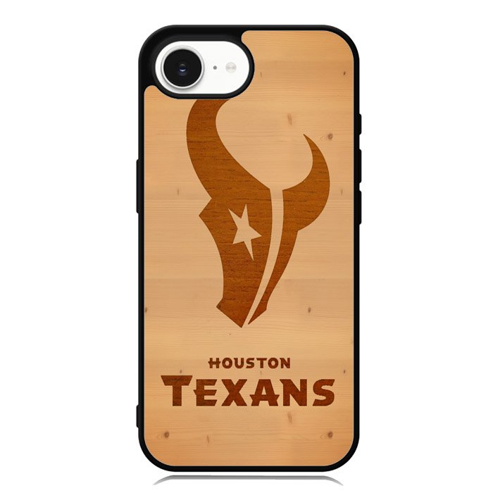 houston texans wood X5738 iPhone 16e Case
