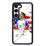 Christian Pulisic USA X5788 Samsung Galaxy S24 Plus 5G , Samsung Galaxy S24+ 5G Case