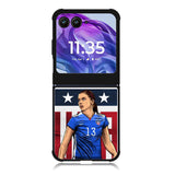 Alex Morgan Soccer Motorola Moto Razr 2024 , Moto Razr 50 Case FE0526