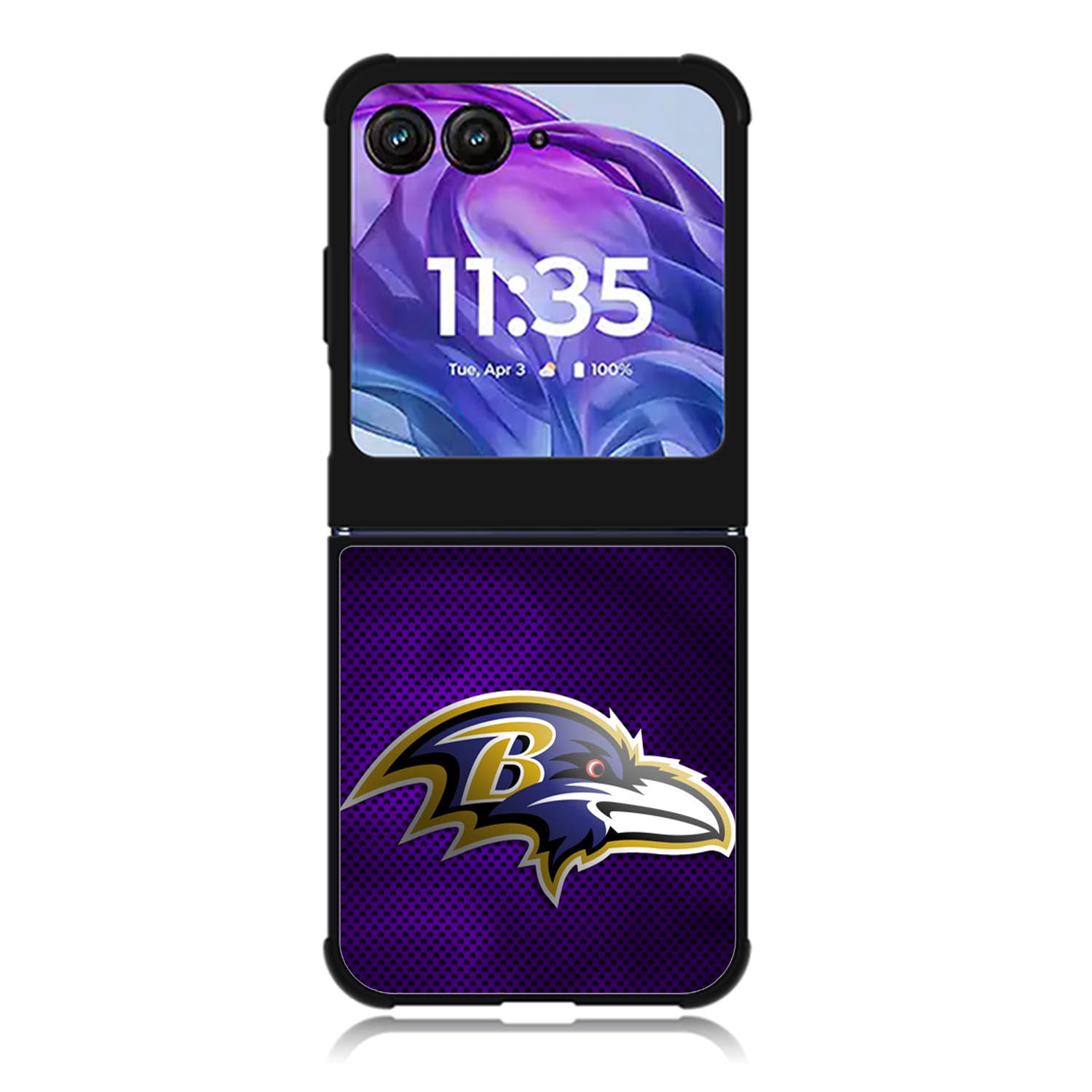 Baltimore Ravens Logo Motorola Moto Razr Plus 2025/2024 Case, Moto Razr 50 Ultra 5G BC0527