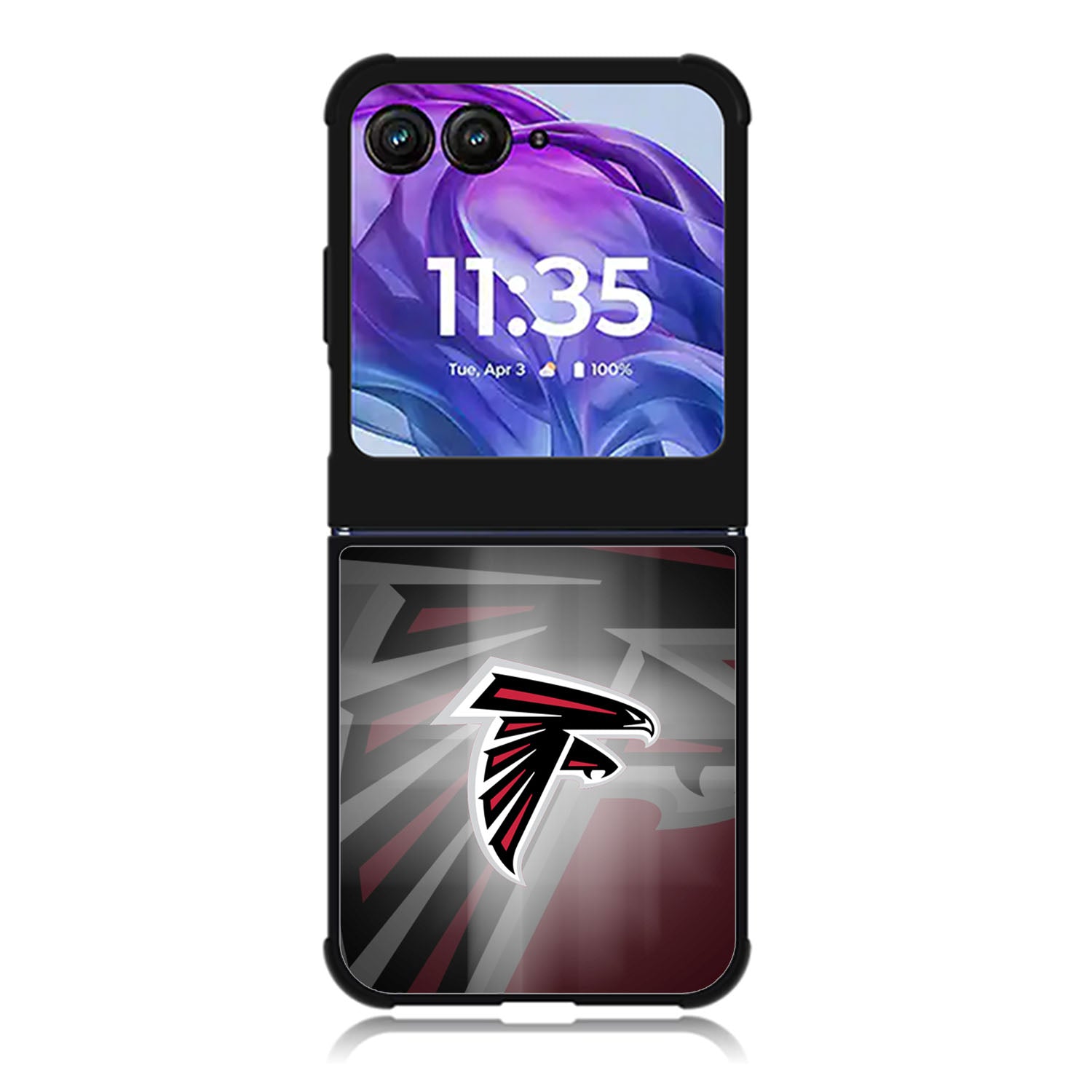 Atlanta Falcons Logo Motorola Moto Razr Plus 2025/2024 Case, Moto Razr 50 Ultra 5G BC0582
