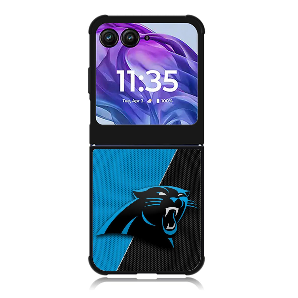 Carolina Panthers Motorola Moto Razr 2024 , Moto Razr 50 Case FE0590