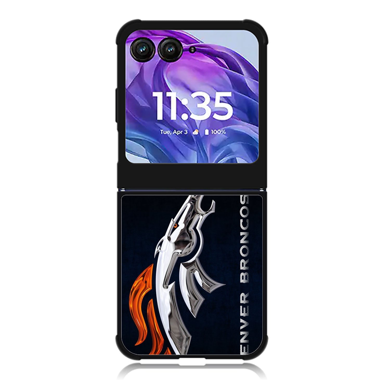 Denver Broncos Motorola Moto Razr 2024 , Moto Razr 50 Case FE0596